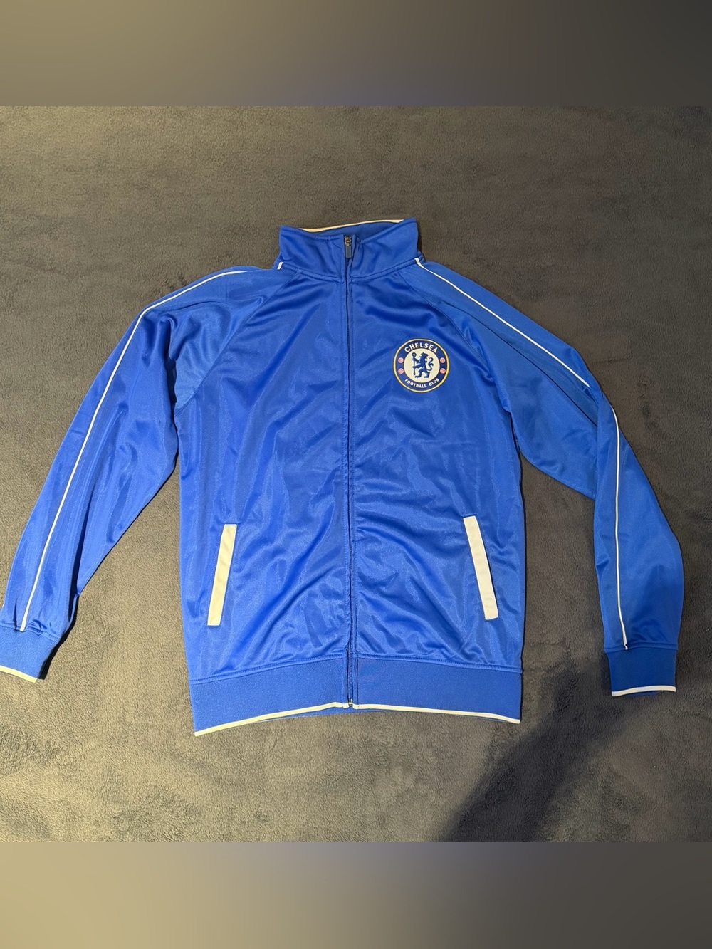 Chelsea Blue Men's Track Jacket - Official Club Crest